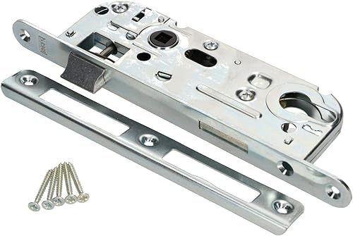 KOTARBAU Einsteckschloss 90/40 mm für Profilzylinder Universal PZ Türschloss Torschloss Zimmertürschloss Innenraumtürschloss Haustürschloss Schloss - Cheap-Us