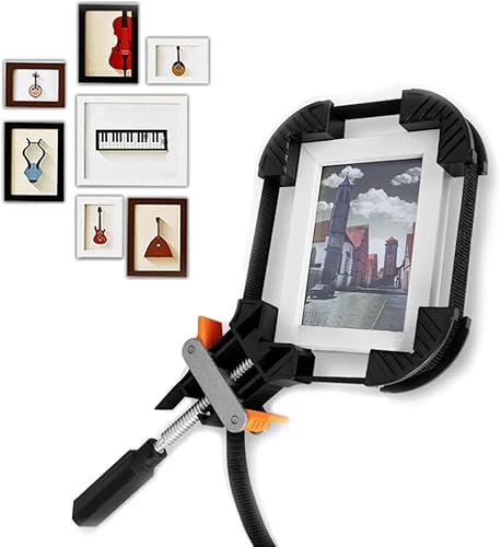 La Llareta Eckenspanner Ecke Klemme Bandzwinge, Rahmenspanner Bandspanner, Band Strap Clamp, Schnell Einstellbar für Hölzernen Bilderrahmen, Schublade, 4 Meter - Cheap-Us