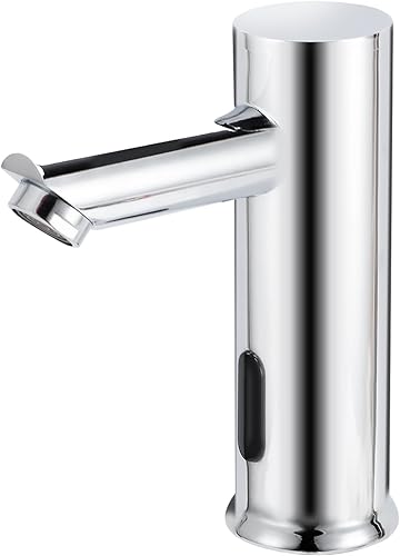 Gugxiom Touchless Bathroom Faucet, Automatischer Wasserhahn mit Sensor, Wasserhahn Messing 1 Hole, Tap for Bathrooms Kitchens Toilets - Cheap-Us