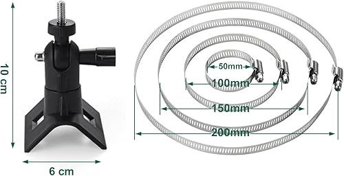 SHMSHNG Kamera Halterung Wandhalterung mit 1/4' Schraube 360° Verstellbare für Ring Kamera Outdoor, Eufy eufyCam 3, 3C, 2, 2C, 2C Pro, Wyze Cam Pan, Arlo Ultra 2 - Cheap-Us
