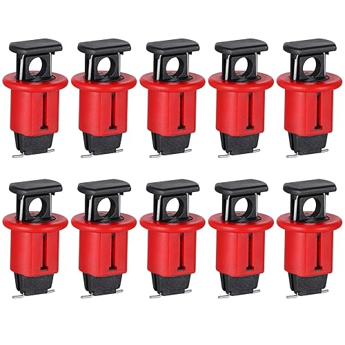 Miawtro Miniatur-Leitungsschutzschalter, 10 Stück Leitungsschutzschalter, Praktisches Sicherungsgerät Für Sicherungsautomaten, Professionelle Luftschalter-Schloss Das Den Leistungsschalter Verriegelt - Cheap-Us