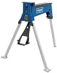 Scheppach SB1000 Spannbock Klemmbock mobil Werkbank Arbeitsbock klappbar Metall | 300kg Traglast | 1000kg Spannkraft | 14,5kg | max. Spannbereich von 955mm | robuste Voll-Stahl-Konstruktion - Cheap-Us
