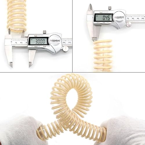 PURTON PU/PVC-FDA 60mm, Länge Meterware - Absaugschlauch mit Erdungslitze, Lebensmittelecht, Förderschlauch, Saugschlauch - Cheap-Us