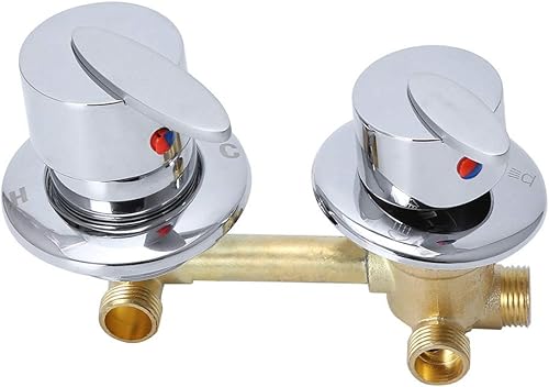 Rtengtunn Messing Dual Mischventil Wasserauslass Gewinde Schraube 2/3/4/5 Weg Für Küche Bad Badewanne Mischer Dusche Wassertemperatur Produzent Hotel Home - Cheap-Us