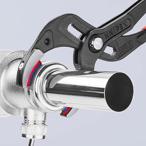 KNIPEX Siphon- und Connectorenzange 'SpeedGrip' mit rutschhemmendem Kunststoff überzogen verchromt 250 mm 81 13 250 - Cheap-Us