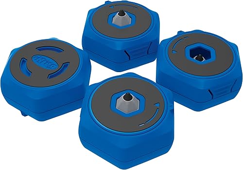 Kreg Werkstückauflagen mit Anti-Rutsch-Beschichtung, Versenkbare Lackierpunkte, 4 Blöcke, 90 kg Kapazität - Cheap-Us