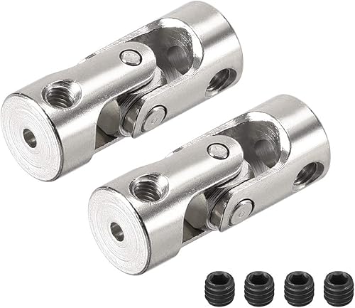 sourcing map 2Stk.drehbare Universal Wellenkupplung Verbindungskupplung L23XD9 2mm bis 3mm - Cheap-Us