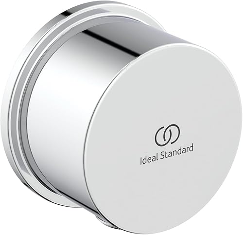 Ideal Standard BC808AA Idealrain Wandanschlussbogen mit Rückflussverhinderer, Schlauchanschluss Dusche Duschschlauch Adapter Universal, Wandmontage, Badezimmer Bad Zubehör, Chrom - Cheap-Us