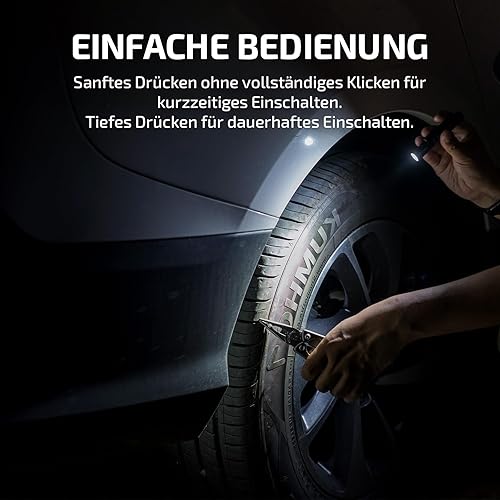 OLIGHT I3T Mini LED Taschenlampe 180 Lumen 60m Reichweite, kleine und schlankeLampe mit Endkappenschalter Wasserdicht IPX8, AAA Batterie, für Camping, Jagd, Outdoor und Notfall (Schwarz) - Cheap-Us