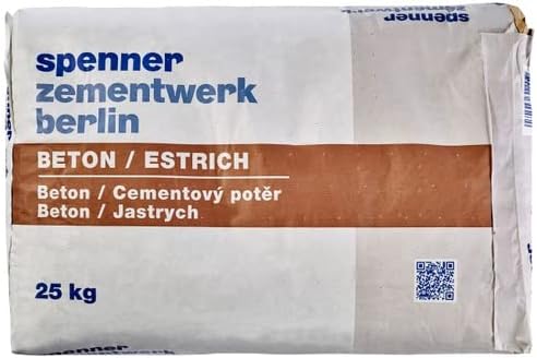 Beton / Estrich 25KG Betonier- und Estricharbeiten im Innen- und Außenbereich - Cheap-Us