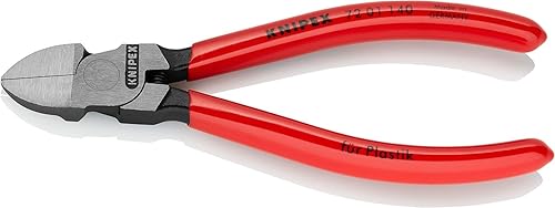 KNIPEX Seitenschneider für Kunststoff mit Kunststoff überzogen 160 mm 72 11 160 - Cheap-Us