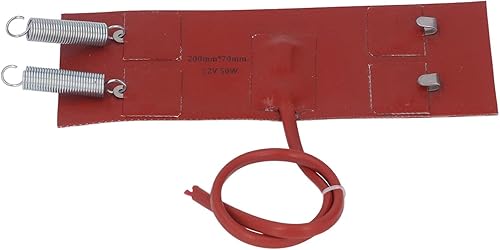 Uplory Motoröl-Silikon-Heizkissen, flammhemmend, universell, wasserdicht, tolle Isolierung, Ölwannen-Heizkissen, 50 W (DC12V) - Cheap-Us