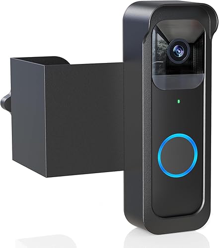 Diebstahlsichere Blink Video Türklingel Halterung, Doorbell Zubehör Ohne Bohren, Video Doorbell Halterung Outdoor, Videotürklingel Wandhalterung Einfache Installation, Für Mietwohnungen, Haushalte - Cheap-Us