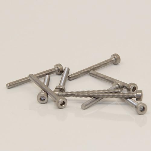 dely trade Verbindungselemente 10 Stück Zylinderschrauben M4 x 40 mm Innensechskant DIN 912 Edelstahl A2 - Cheap-Us