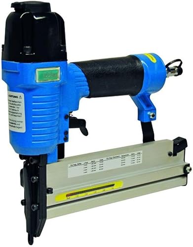 Güde Druckluft-Klammergerät/Nagler (max. 6 bar, Test GUT - SEHR GUT, Tiefenkontrollrad, Sicherheitsschlagsperre, inkl. 1500 Klammern (20/32/40 mm) & 2000 Stifte (25/40 mm), Ölflasche, Tragekoffer) - Cheap-Us