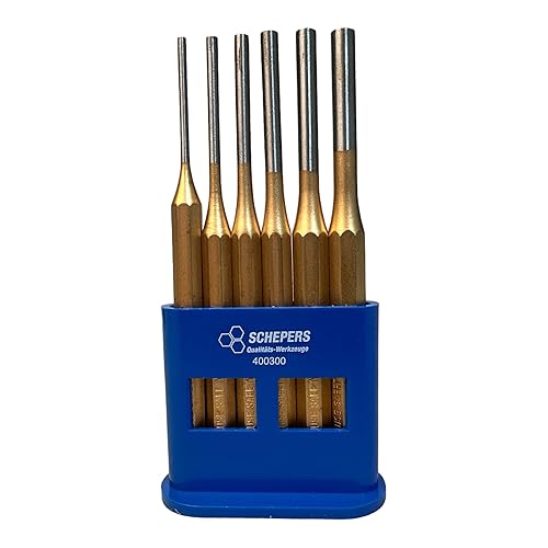 SCHEPERS 400300 Splintentreiber-Satz, Länge 150 mm, 3 - 8 mm, 6-tlg. - Cheap-Us