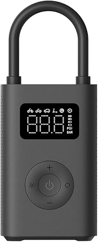 Xiaomi Portable Electric Air Compressor 2 – Tragbarer Luftkompressor für Auto, Motorrad, Fahrrad mit bis 10,3 Bar, 3–150 PSI, 6 verschiedene Modi mit Auto-Stop, 2000mAh großer Akku, USB-C, LED-Anzeige - Cheap-Us