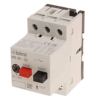 Motorschutzschalter ISKRA MS25 - Modelle 0.1 bis 32A, Überlast- und Kurzschlussschutz, Phasenausfallempfindlichkeit, für AC-Elektromotoren | 10-16 A | Art.Nr.: 4073.5111 - Cheap-Us