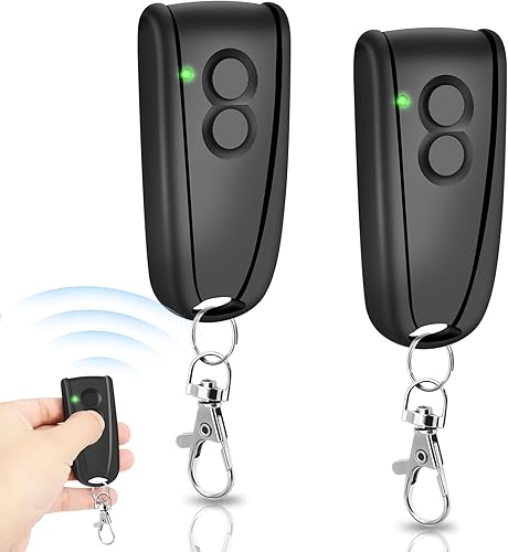 433,92MHz Fernbedienung für Garagentoröffner,2 Kanäle Handsender für Ecostar Handsender RSC2, RSE2, RSZ1, Liftronic 500, 700, 800,Handsender für Garagentor(2 Stück) - Cheap-Us