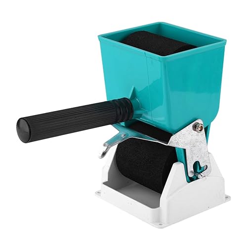 180 Ml/320 Ml Tragbare Handklebeauftragswalze, Manuelle Klebemaschine mit Farbeimer, Klebeverteiler für (6 Zoll mit Schalter zur Durchflusskontrolle) - Cheap-Us