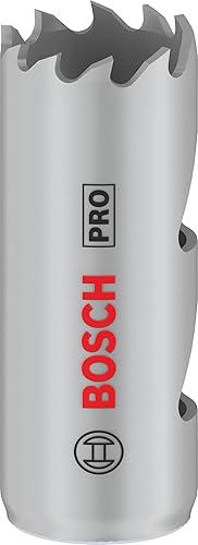 Bosch Accessories Bosch Professional 1x Lochsäge HSS Bimetall für Standardadapter (für Metall, Aluminium, rostfreiem Edelstahl, Kunststoffen und Holz, Ø 60 mm, Zubehör Bohrmaschine) - Cheap-Us