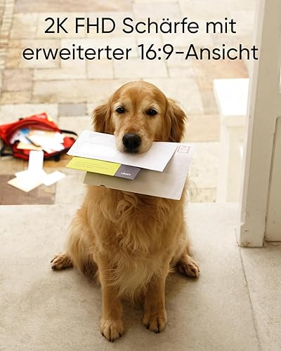 eufy Video Türklingel mit Kamera C31, 2K FHD, Nachtsicht, Schnellwechsel-Akku/Kabel, Leichte Montage, Videoanrufe, 24/7 Aufnahme, Mensch- & Bewegungserkennung, HomeBase 3 Kompatibel, Ohne ABO-Kosten - Cheap-Us