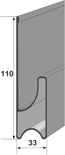 3 tlg. Set - DEWEPRO® H-Profil Aluminium Kartätsche abgeschrägt - Abziehlatte - Richtscheit - Putzlatte - Längen: 100cm (1,0m) + 150cm (1,5m) + 200cm (2,0m) - Cheap-Us