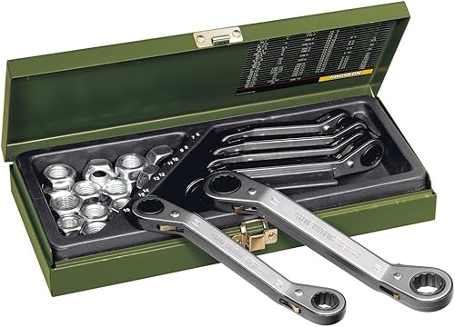 Proxxon 23231 Speeder-Ratschenschlüsselsatz 6-teilig, 6 x 7 bis 17 x 19 mm - Cheap-Us