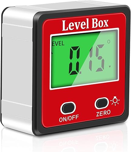 2-Tasten-Digital-Neigungsmesser Level Box Winkelmesser Sucher Messgerät Abschrägung - Cheap-Us