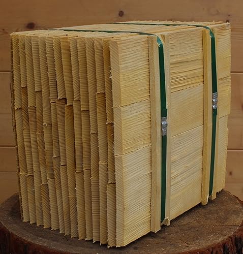 Fichtenholzschindeln 30cm, Bundinhalt 9 Breitenmeter - Cheap-Us