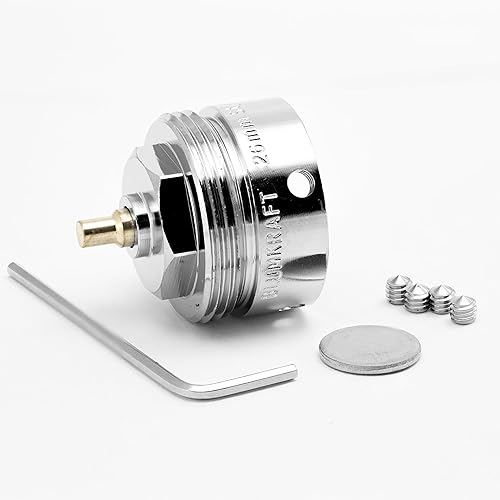 BLUMKRAFT Heizkörperadapter kompatibel mit Danfoss RAVL, 26 mm bis M30 x 1,5 für Thermostatkopf M30 x 1,5 Außengewinde - Cheap-Us