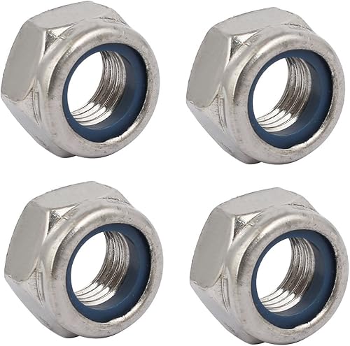 sourcing map 4pcs Sechskantmuttern M12 x 1.5mm Neigung Metrisch Fein Schnur 304 Edelstahl DE de - Cheap-Us