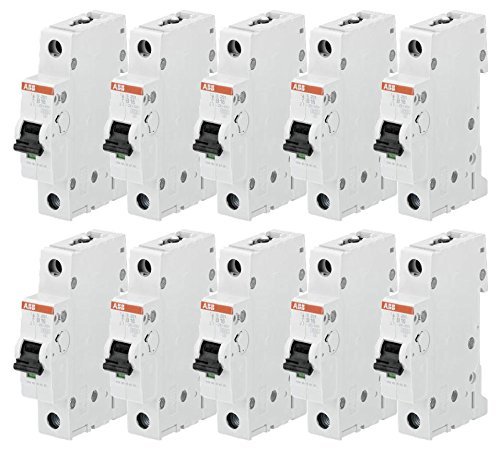 ABB Leitungsschutzschalter 10er Pack B 16A, 1-polig, 6 KA (10) - Cheap-Us