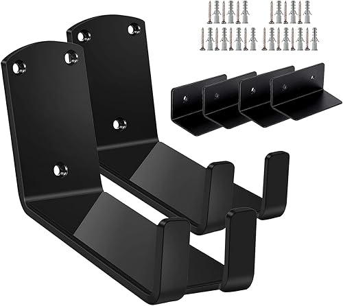 2 Stück Fahrrad Wandhalterung Pedal Wandhaken Radaufhängung Bis zu 30kg belastbar Fahrradhalter Wand Pedalaufhängung Pedalaufhängung mit Stützwinke für MTB, E-Bike und Rennrad - Cheap-Us