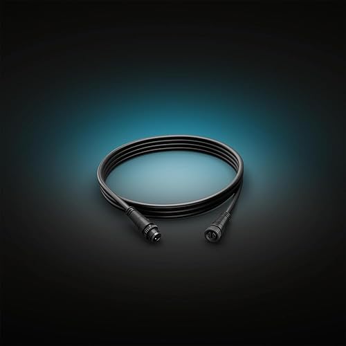Philips Hue Outdoor T-Stecker, Zubehör für Ihr Philips Hue Niedervolt-System, schwarz, wetterfest (IP67) - Cheap-Us