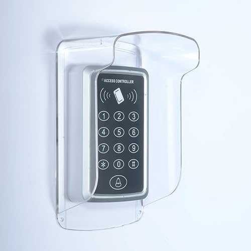 Wasserdichte Abdeckung für Türklingel der Zugangskontrolle，TüRglocken Regenabdeckung,Türklingel-Abdeckung,wasserdichte Abdeckung,Türklingel-Schutzhülle,Zugangskontrollgehäuse,FüR Kameras, TüRklingeln - Cheap-Us