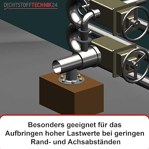 dubaust Schwerlastanker Schwerlastdübel Betondübel Keilanker Bolzenanker ETA Zulassung für gerissenen + ungerissenen Beton Galvanisch Verzinkt M6 - M20 (M6 x 65mm 100 Stück) - Cheap-Us