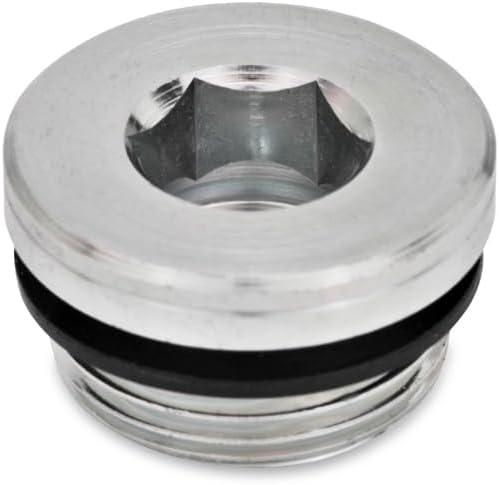 Ganter Normelemente GN 749-G3/8-B 749-G3/8-B-Verschlussschrauben, Silber, Zollgewinde d1: G3/8, 5 Stück - Cheap-Us