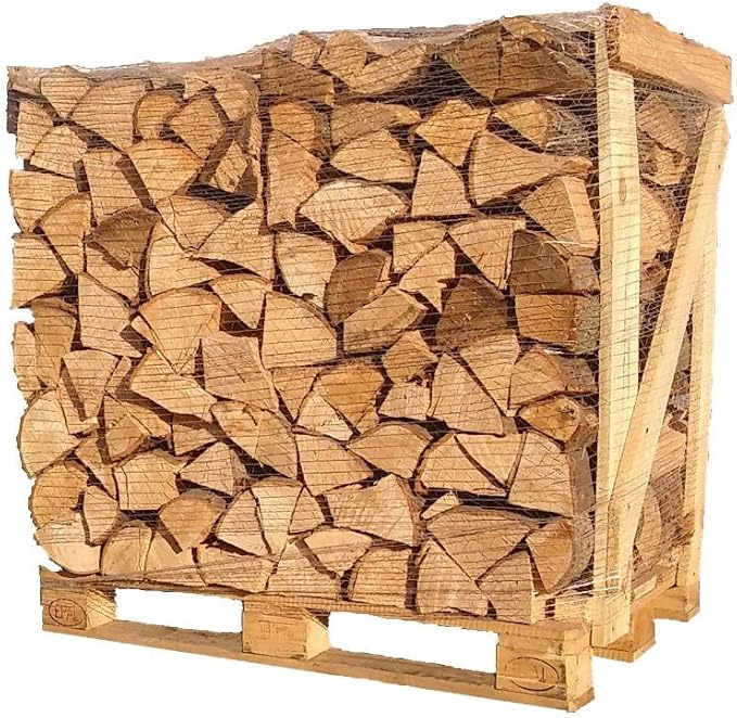 AZZAP Eichenholz Kaminholz Feuerholz Brennholz Eiche Holz trocken Länge 33cm, Waage 30kg - Cheap-Us