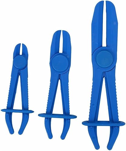 Schlauchklemmen Zangen Set, Schlauch Abklemmzange, Schlauch Klemmzange, Abklemmen Zange Set, Geeignet für Flexible Schläuche Wie Bremsschläuche, Kraftstoffschläuche, Kühlerschläuche, 3 Stück - Cheap-Us
