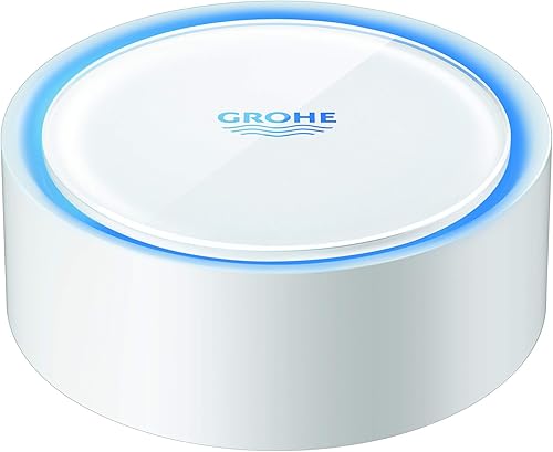 GROHE Sense - Intelligenter Wassersensor (für WLAN, automatische Warnmeldungen, Benachrichtigungen über App verwalten), weiß, 22505LN1 - Cheap-Us