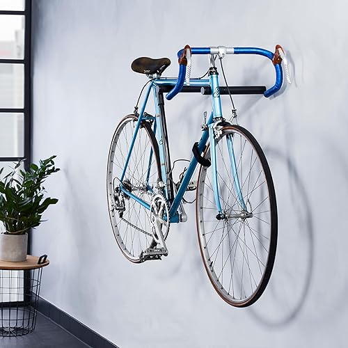Borgen Fahrrad Wandhalterung Holz mit 20 kg Tragkraft - stabile Fahrradhalterung Wand für Rennrad, MTB und E-Bike - Cheap-Us