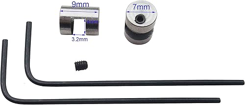 Thumb Stud 0,35 'x 0,28' Thumb Stud + Inbusschlüssel, Daumenleiste Push Button Packung mit 2 Sets (Messing-) - Cheap-Us