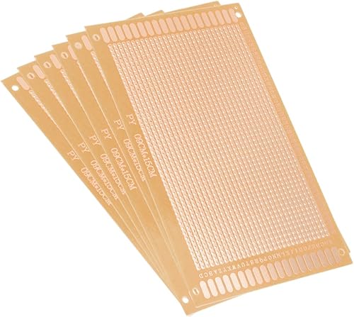 sourcing map 6pcs 9x15cm Einseitige Universalpapier gedruckt Leiterplatte Dicke 1,0mm DE de - Cheap-Us