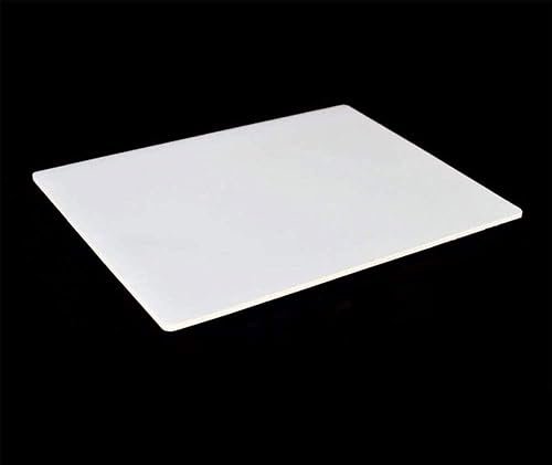 [1 Stück] Hitzebeständige Silikonmatte Hitzebeständige 100% Rutschfeste Silikonplatten Schutzmatten Klar und Haltbar Geeignet für Wartungsarbeiten Werkbank/Flash Butt Schweißen-Transparent Weiß - Cheap-Us