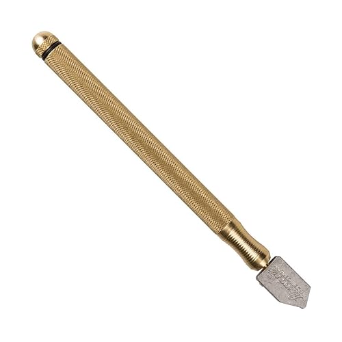 Öl Glasschneider Silberschnitt ® 5000 Griff aus Messing - Cheap-Us