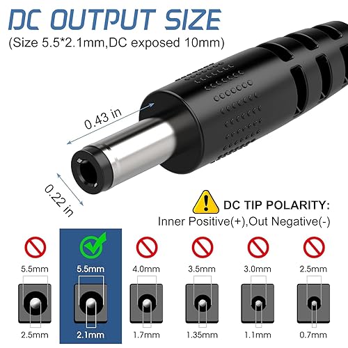 12V 2A Netzteil, AGOTD 24W Transformator AC 220-240V zu DC 12Volt Trafo, 12 Volt DC Power Supply für LED Streifen CCTV Kamera Radio Gehäuse Lüfter Router - Cheap-Us