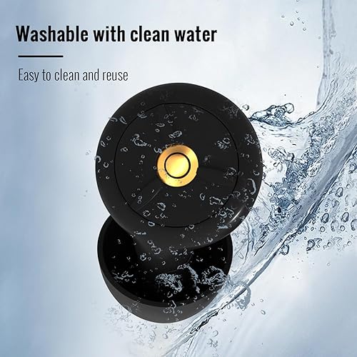 Mauepersu Ohrstöpsel zum Schlafen - Weicher, wiederverwendbarer Silikon Gehörschutz + 8 Aufsätze in S/M/L - Geräuschreduzierung um SNR 24dB & NRR 14 - Auch für Reisen & Konzentration - Cheap-Us