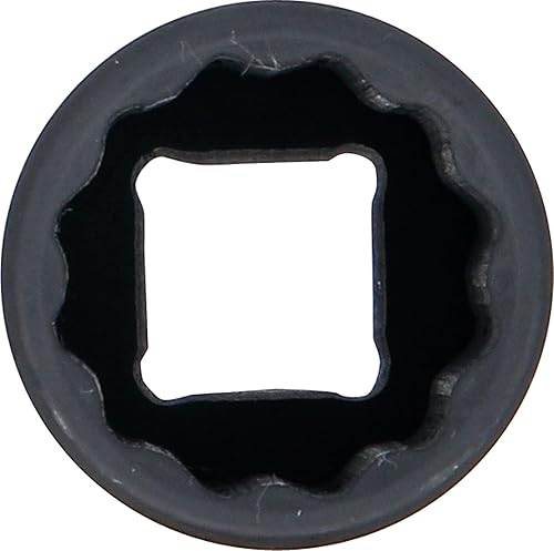 BGS 5343 | Kraft-Steckschlüssel-Einsatz Zwölfkant, tief | Antrieb Innenvierkant 12,5 mm (1/2') | SW 24 mm - Cheap-Us