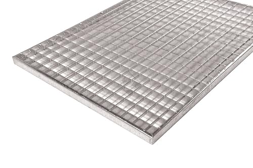 B2 Norm Gitterrost Pressrost verzinkt 400x700x20mm Masche 30/30 - Cheap-Us
